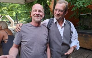 Sommerfest_24.6.25_a.o.Versammlung Sascha Hamersky und Harald Seymann