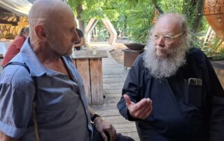 Sommerfest_24.6.25_a.o.Versammlung Norbert Aistleitner und Norbert Arnsteiner